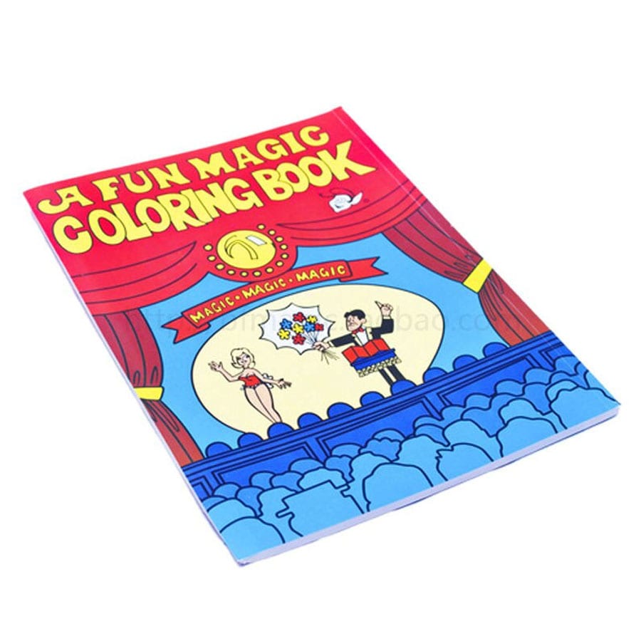 Comedy Magic Coloring Book 7 Magic Inc