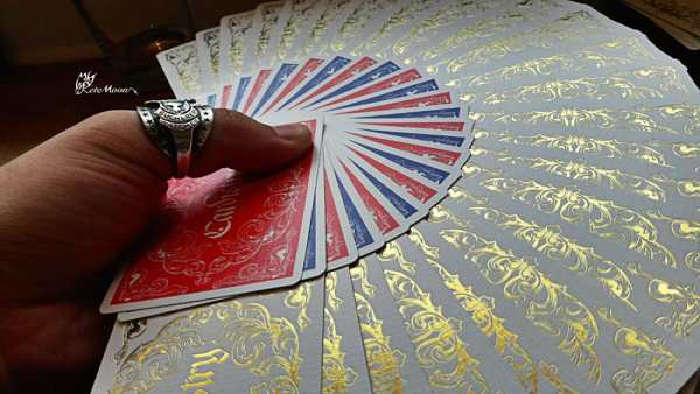 Cardistry x Calligraphy Golden Foil Limited Edition Playing Cards 