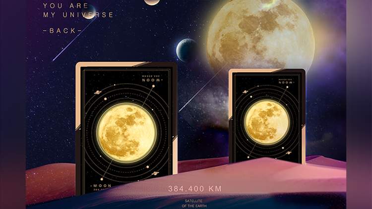 show original title Details about   The Moon Playing Cards by bocopo Poker Playing Cards Cardistry 